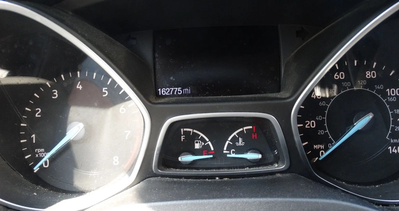 Ford Kuga cena 27900 przebieg: 162775, rok produkcji 2017 z Bydgoszcz małe 92